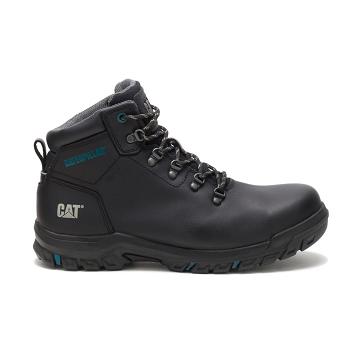 Women's Caterpillar Mae Steel Toe Waterproof Safety Boots Black | CAT423-CA